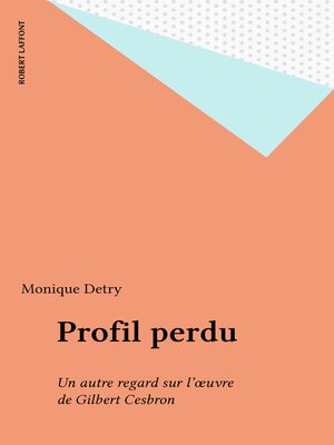 cover image of Profil perdu